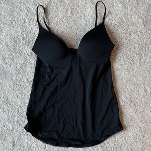 Uniqlo/Mame Kurogouchi Airism plunging bar camisole